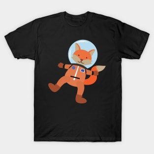 Fox in space suit T-Shirt